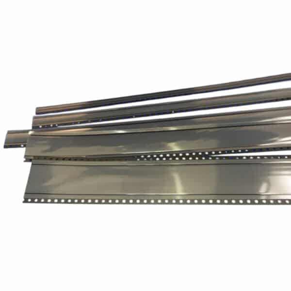 Flat Punched Carrier Tape Black Polycarbonate